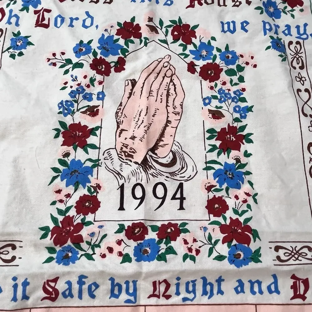 Vintage 1994 Calendar Tea Towel 